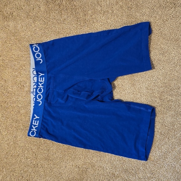 🍆Jockey Sport Silver Cotton Stretch 9" Long Leg Boxer Brief🍆 - Picture 1 of 10